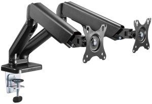 Statyw ramię do monitora 17- 32 podwójny na dwa ekrany Audizio MAD20G czarny one size 7