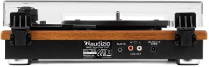 Gramofon Audizio RP112L z wejściem/wyjściem BT, jasne drewno one size 13