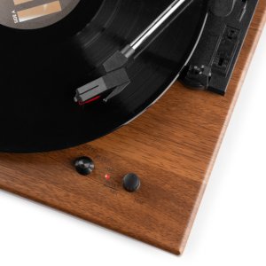 Gramofon Audizio RP112L z wejściem/wyjściem BT, jasne drewno one size 10