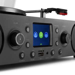 Gramofon Audizio Gramofon Tulsa BT Radio DAB+ FM one size 18