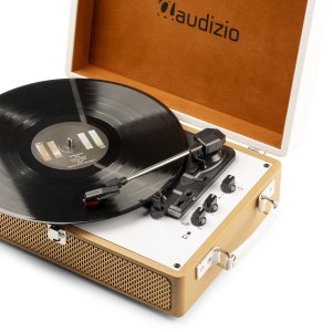 Gramofon Audizio Gramofon w walizce RP119 złoty one size 12
