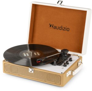 Gramofon Audizio Gramofon w walizce RP119 złoty one size 6