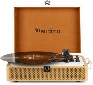 Gramofon Audizio Gramofon w walizce RP119 złoty one size 8