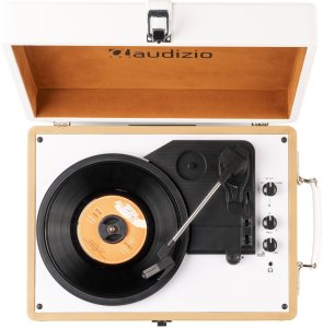 Gramofon Audizio Gramofon w walizce RP119 złoty one size 9
