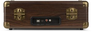 Gramofon w walizce RP114W Audizio brązowy one size 11