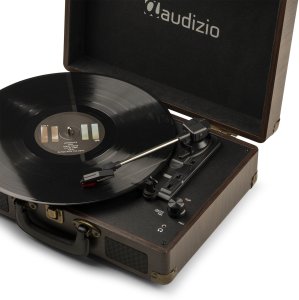 Gramofon w walizce RP114W Audizio brązowy one size 13