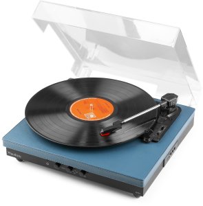 Gramofon Audizio Gramofon RP113D wejście/wyjście BT niebieski+ winyl one size 9