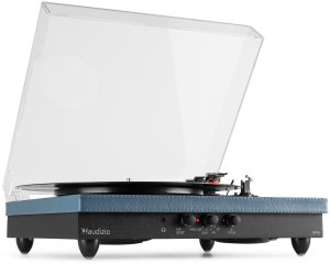 Gramofon Audizio Gramofon RP113D wejście/wyjście BT niebieski+ winyl one size 10