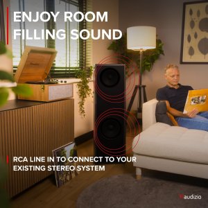 Gramofon Audizio Gramofon RETRO stojący ze zdejmowanymi nogami Fremont BT one size 18