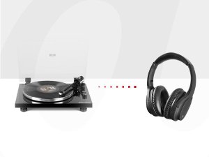 Gramofon Audizio Gramofon Toledo Premium czarny one size 20