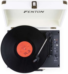 Gramofon w walizce RP115G Fenton BT kremowy one size 5