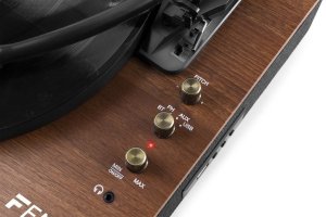 Gramofon Fenton Gramofon RP162 głośniki BT konwersja brązowy one size 5