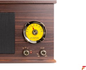 Gramofon Fenton Gramofon RP173 Vintage USB BT FM brązowy+ winyl one size 20