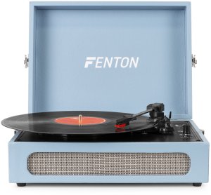 Gramofon w walizce RP118E Fenton wejście/wyjście BT niebieski one size 12