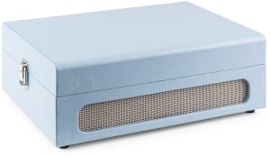 Gramofon w walizce RP118E Fenton wejście/wyjście BT niebieski one size 9