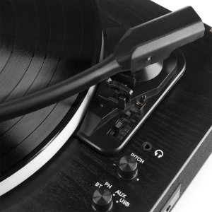 Gramofon Fenton Gramofon RP162LED wejście/wyjście BT czarny one size 17