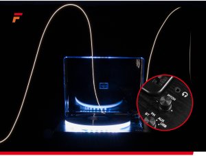 Gramofon Fenton Gramofon RP162LED wejście/wyjście BT czarny one size 24