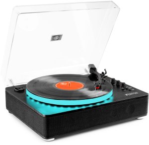 Gramofon Fenton Gramofon RP162LED wejście/wyjście BT czarny one size 26