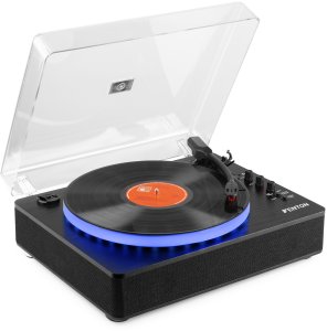 Gramofon Fenton Gramofon RP162LED wejście/wyjście BT czarny one size 3