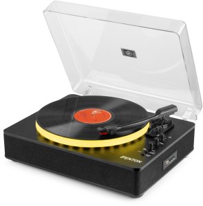 Gramofon Fenton Gramofon RP162LED wejście/wyjście BT czarny one size 6