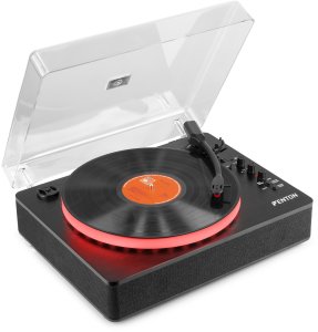 Gramofon Fenton Gramofon RP162LED wejście/wyjście BT czarny one size 7