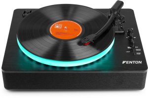 Gramofon Fenton Gramofon RP162LED wejście/wyjście BT czarny one size 9