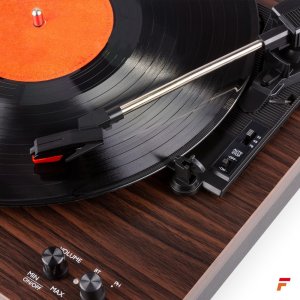 Gramofon Fenton Gramofon RP165D głośniki BT brązowy one size 12