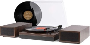 Gramofon Fenton Gramofon RP165D głośniki BT brązowy one size 2