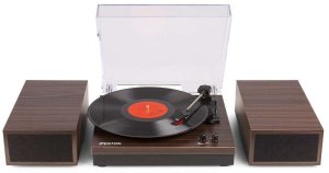 Gramofon Fenton Gramofon RP165D głośniki BT brązowy one size 3