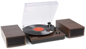 Gramofon Fenton Gramofon RP165D głośniki BT brązowy one size 4