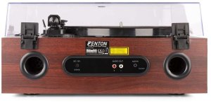 Gramofon Fenton Gramofon RP180 głośniki USB BT FM brązowy one size 12