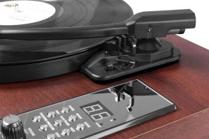 Gramofon Fenton Gramofon RP180 głośniki USB BT FM brązowy one size 15