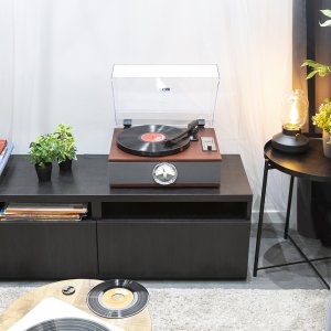 Gramofon Fenton Gramofon RP180 głośniki USB BT FM brązowy one size 18