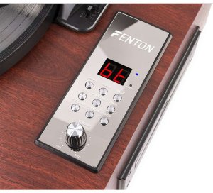 Gramofon Fenton Gramofon RP180 głośniki USB BT FM brązowy one size 7