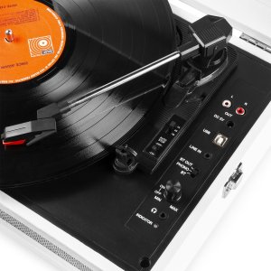 Gramofon Fenton Gramofon w walizce RP118F wejście/wyjście BT beżowy one size 14