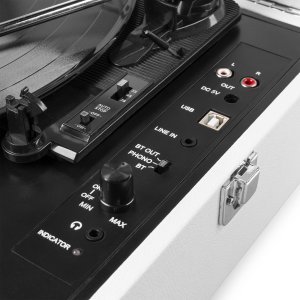 Gramofon Fenton Gramofon w walizce RP118F wejście/wyjście BT beżowy one size 15