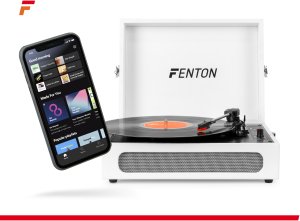 Gramofon Fenton Gramofon w walizce RP118F wejście/wyjście BT beżowy one size 17