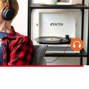 Gramofon Fenton Gramofon w walizce RP118F wejście/wyjście BT beżowy one size 20