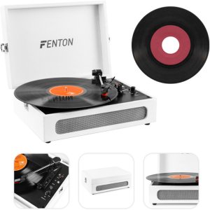 Gramofon Fenton Gramofon w walizce RP118F wejście/wyjście BT beżowy one size 3