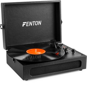 Gramofon Fenton Gramofon w walizce RP118B wejście/wyjście BT czarny one size 16
