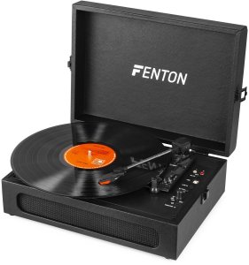Gramofon Fenton Gramofon w walizce RP118B wejście/wyjście BT czarny one size 5