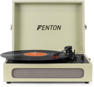 Gramofon Fenton Gramofon w walizce RP118C wejście/wyjście BT zielony one size 11