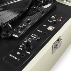 Gramofon Fenton Gramofon w walizce RP118C wejście/wyjście BT zielony one size 15