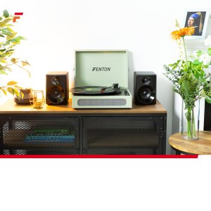 Gramofon Fenton Gramofon w walizce RP118C wejście/wyjście BT zielony one size 18