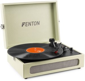 Gramofon Fenton Gramofon w walizce RP118C wejście/wyjście BT zielony one size 7