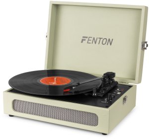 Gramofon Fenton Gramofon w walizce RP118C wejście/wyjście BT zielony one size 10