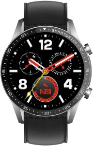 Smartwatch Gravity Zegarek męski SMARTWATCH GRAVITY GT10-7 SR/BK/BK LEATHER PROF 3