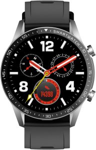 Smartwatch Gravity Zegarek męski SMARTWATCH GRAVITY GT10-7 SR/BK/BK LEATHER PROF 4