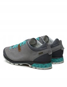 Buty turystyczne damskie AKU Bellamont III Suede GTX - grey/jade 2