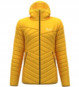 Kurtka puchowa Salewa Brenta Jacket - gold/black out 1